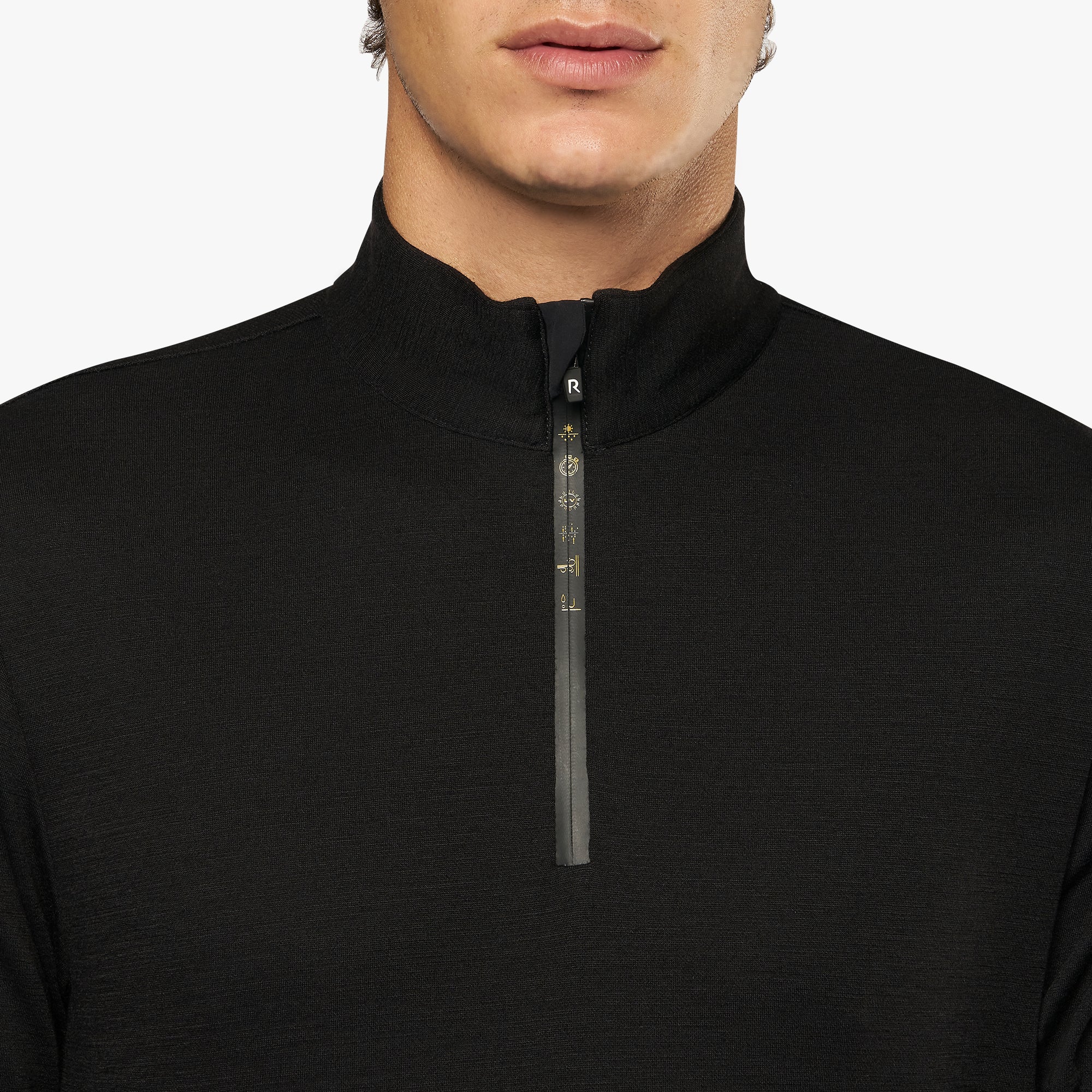 R-EVO LONG SLEEVES ZIP COMPETITION POLOSHIRT