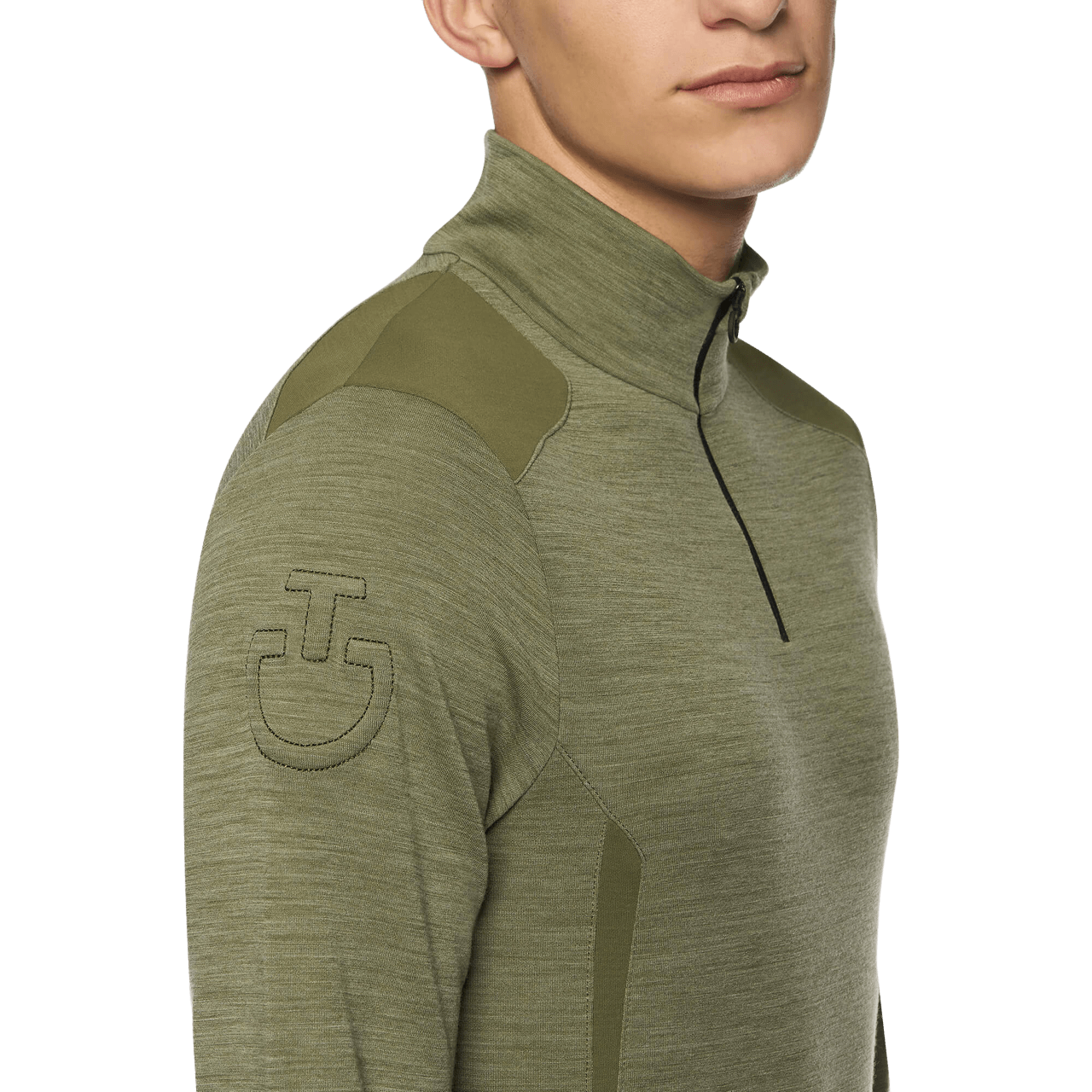 Woll Pullover Foliage Green