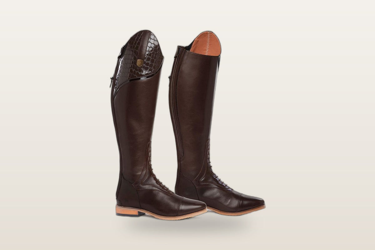 Reitstiefel und Reitschuhe aus Leder