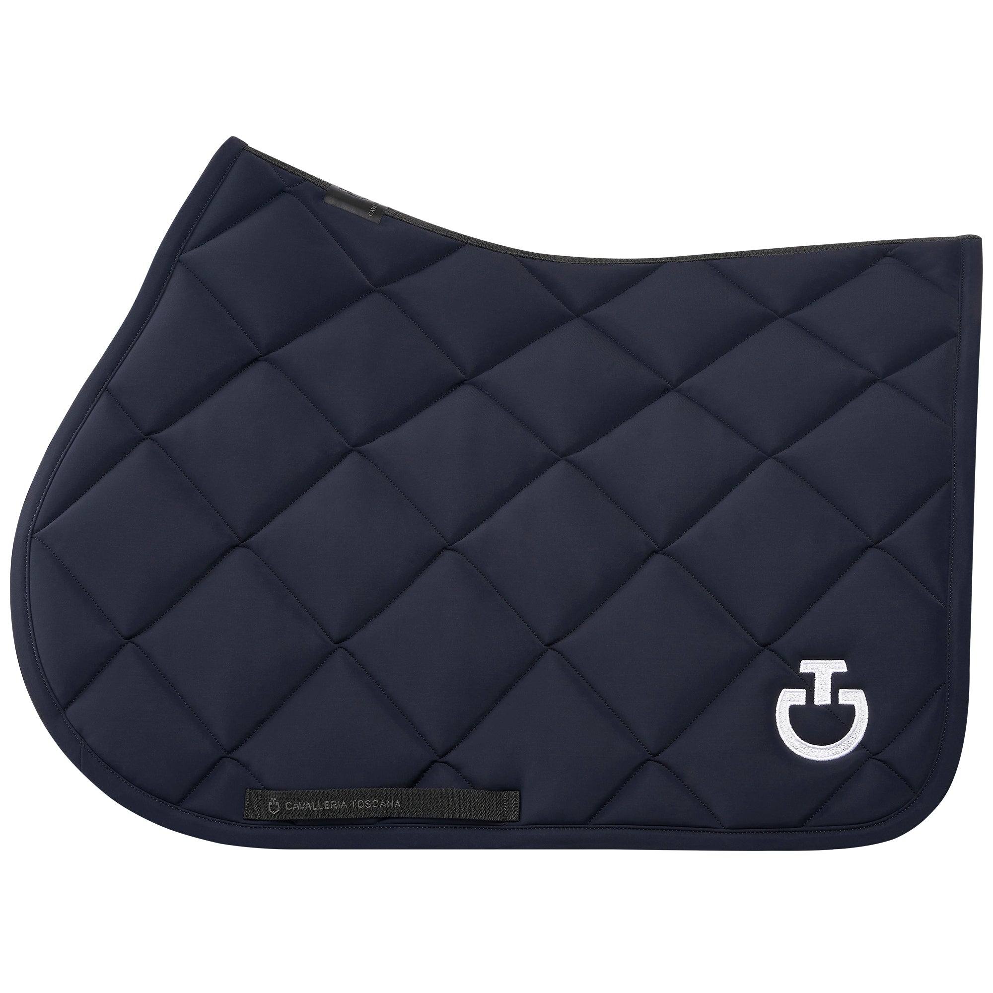 Diamond Quilted Jumping Saddle Pad made from breathable technical jersey.