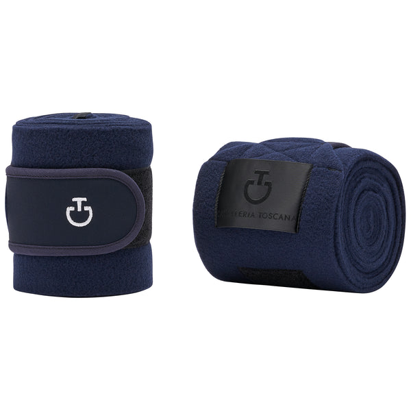 4 Knit Fleece Bandagen Navy