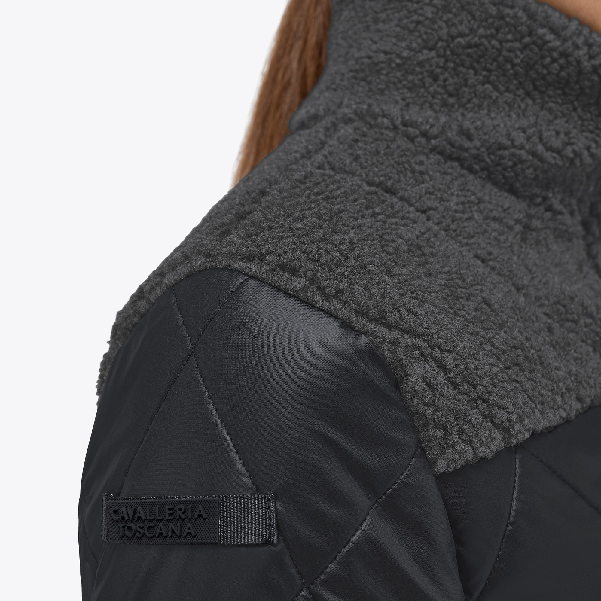 Nylon fleece jacket