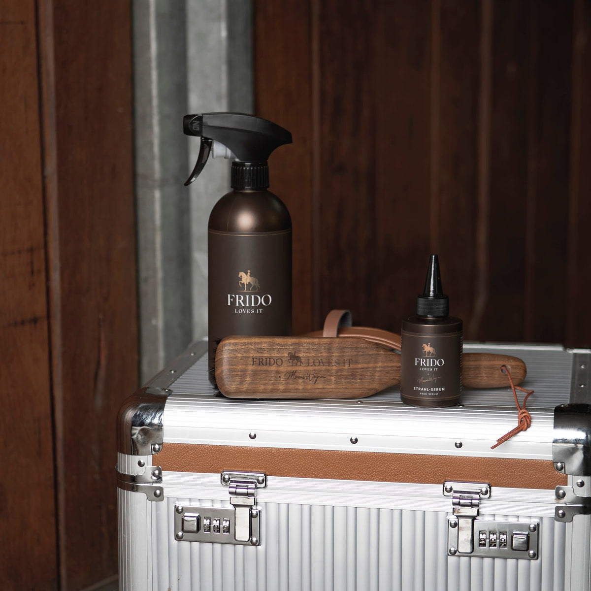 Strahl-Serum Detailaufnahme