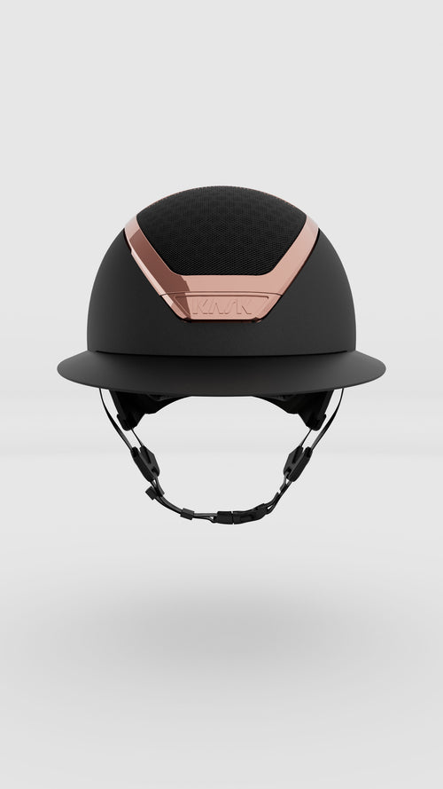 KASK Star Lady Chrome Schwarz/Everyrose – Vorderansicht
