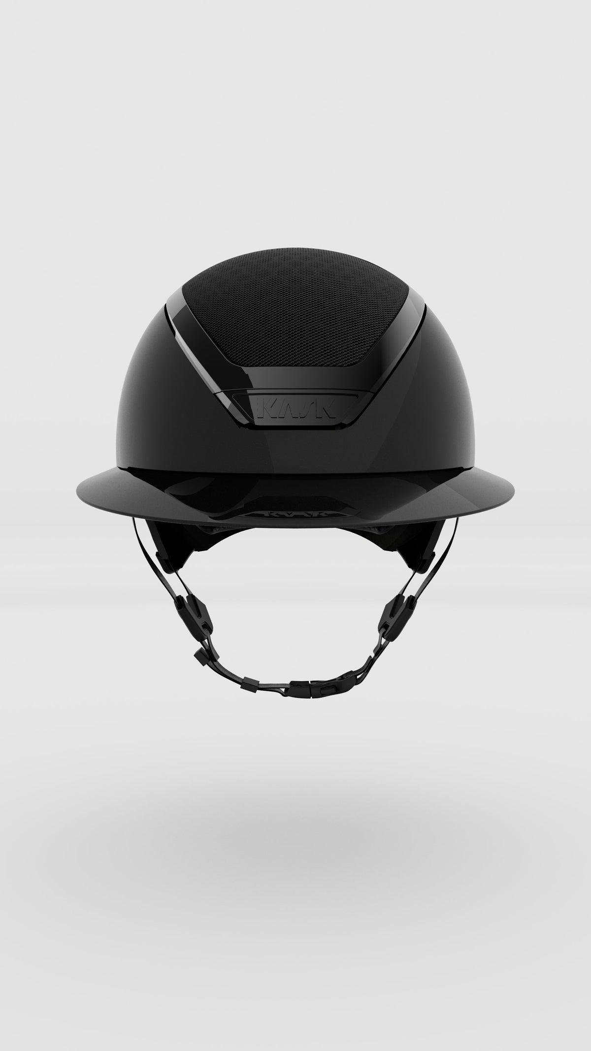 KASK Star Lady Pure Shine Schwarz – Vorderansicht