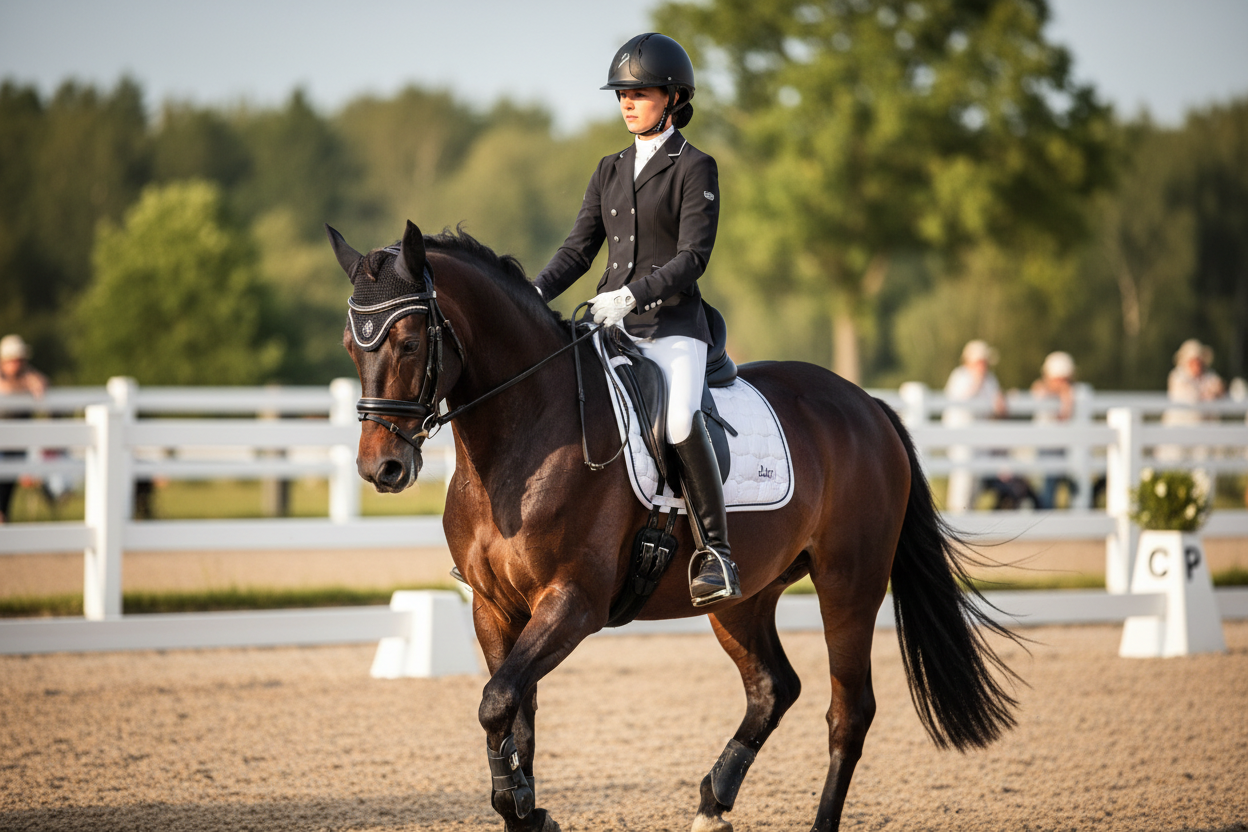 Antarès Reference 101 Reithelm Black – leichter Premium Reithelm
