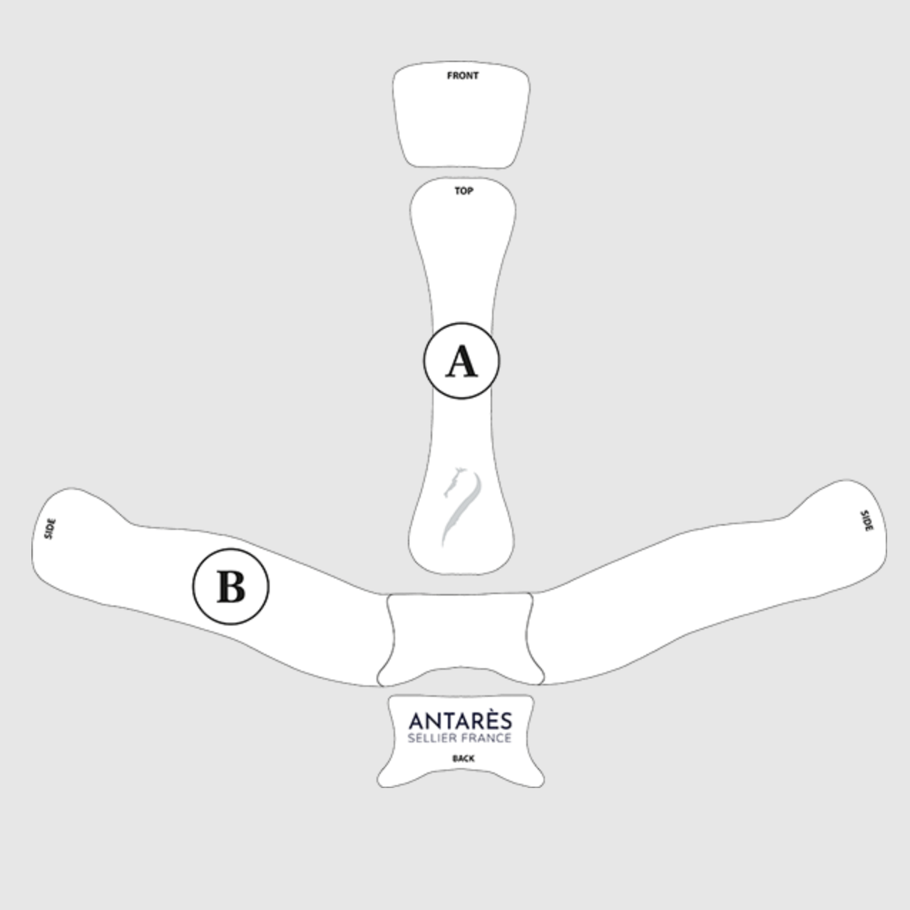 Antares Helm-Inlays: Individuelle Anpassung Antares Reithelm-Inlay: Perfekte Passform