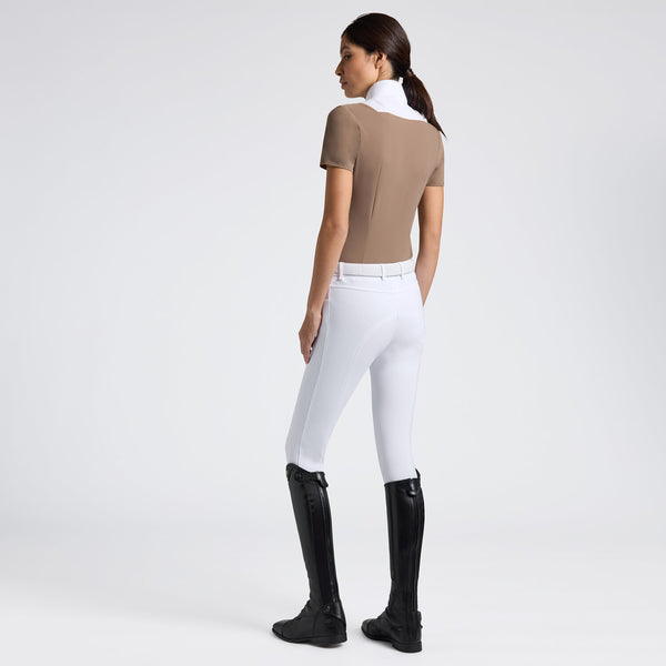 Cavalleria Toscana Damen Turniershirt Walnut Rückansicht