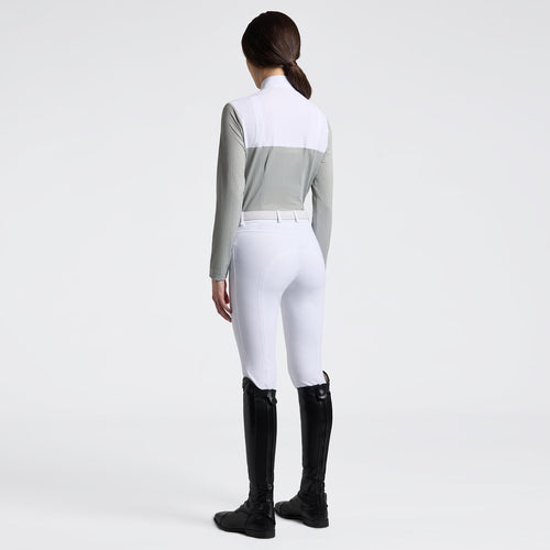 Cavalleria Toscana Damen Reitshirt Langarm Jersey – Belgian Block