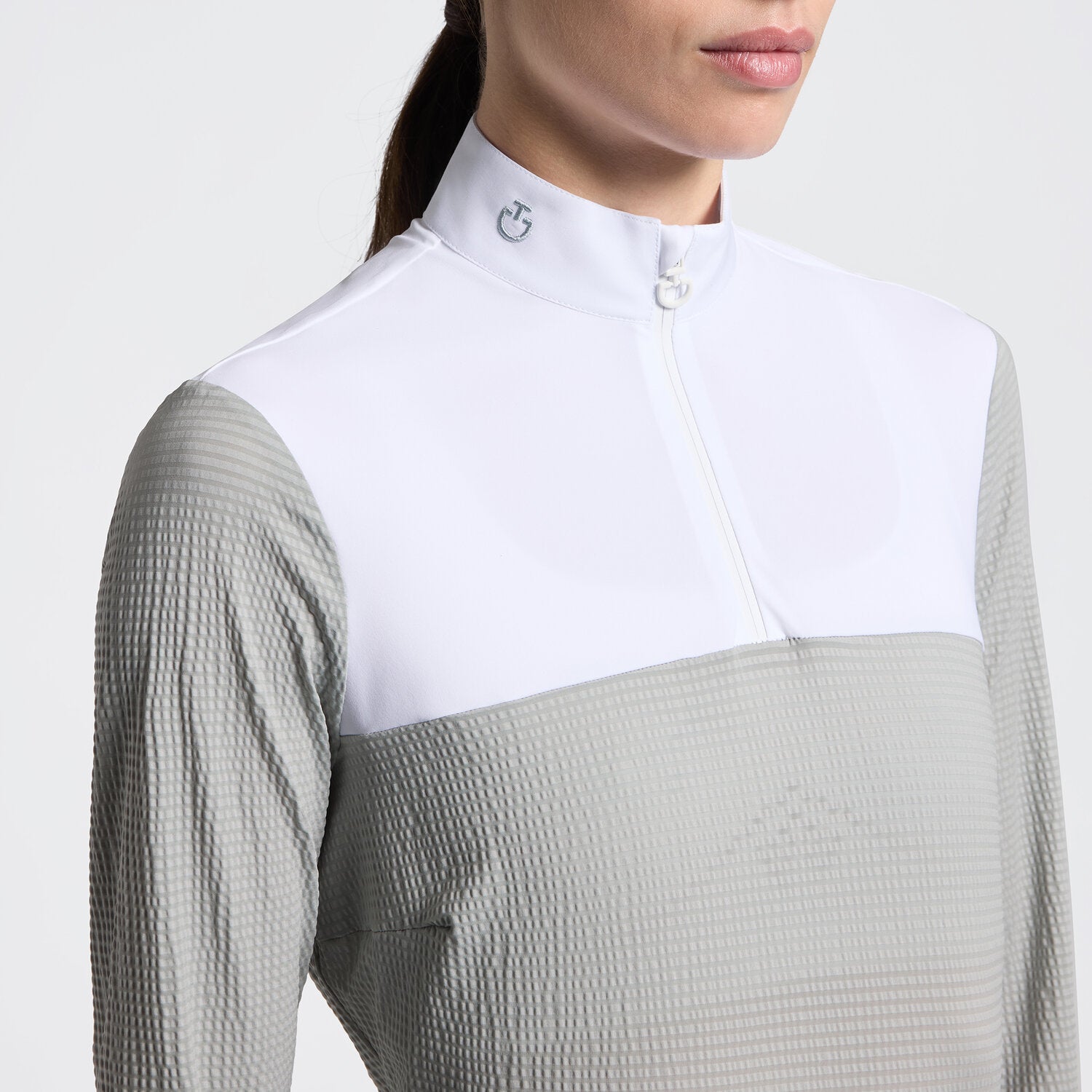 Cavalleria Toscana Damen Reitshirt Langarm Jersey – Belgian Block