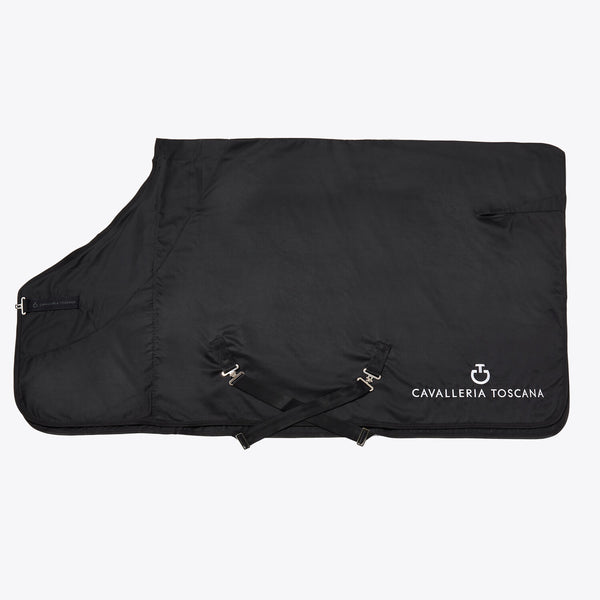 Cavalleria Toscana Abschwitzdecke Baumwollmix Schwarz