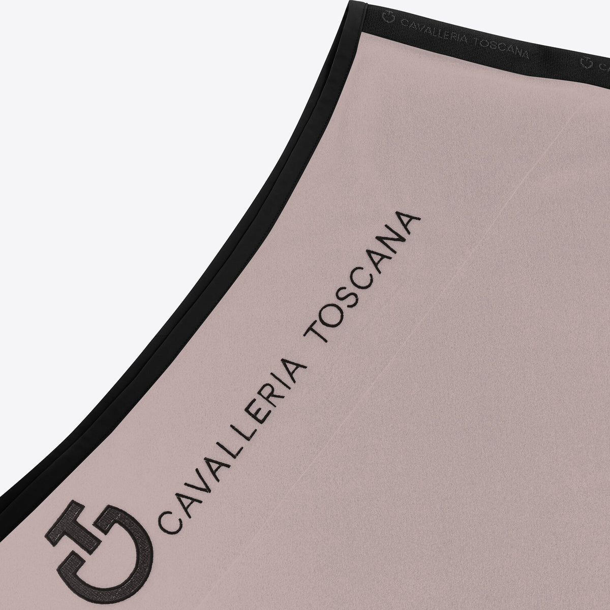 Cavalleria Toscana Abschwitzdecke Fleece Puder Detailansicht