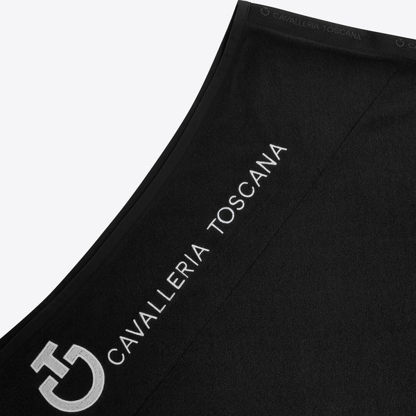 Cavalleria Toscana Abschwitzdecke Fleece Schwarz Detailansicht