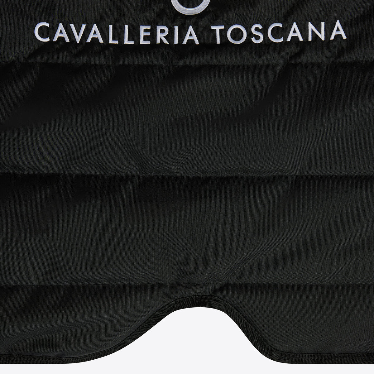 Cavalleria Toscana Stalldecke Stehkragen Schwarz Seitenansicht