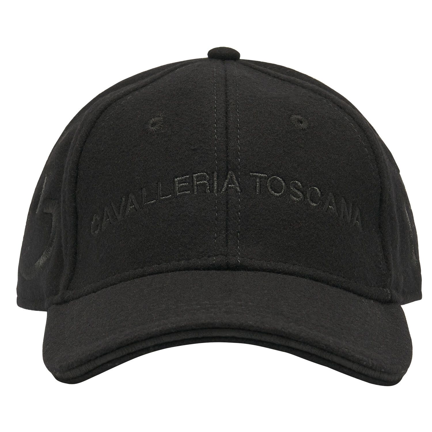 Toscana-Kappe aus Wolle mit besticktem Seitenlogo
