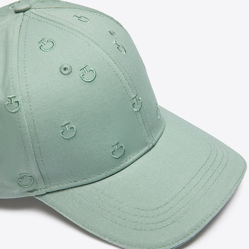 Die Cavalleria Toscana Cap in Light Teal Green – der perfekte Begleiter für sonnige Trainingseinheiten und elegante Freizeitlooks. Feines CT-Logomuster und hochwertige Baumwolle machen diese Cap zu einem zeitlosen Accessoire für jeden Reitsport-Liebhaber.