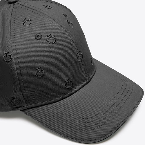 Cavalleria Toscana Cap in edlem Schwarz – stilvolles Accessoire für Reitsport & Freizeit.