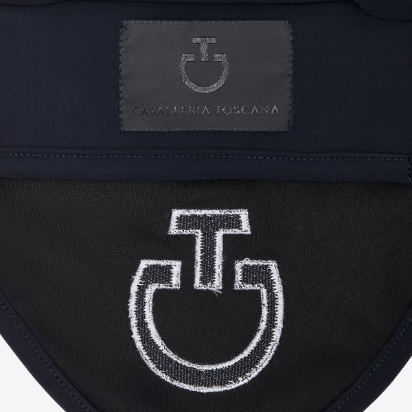 Cavalleria Toscana Ohrenhaube schalldämpfend Navy Detailansicht
