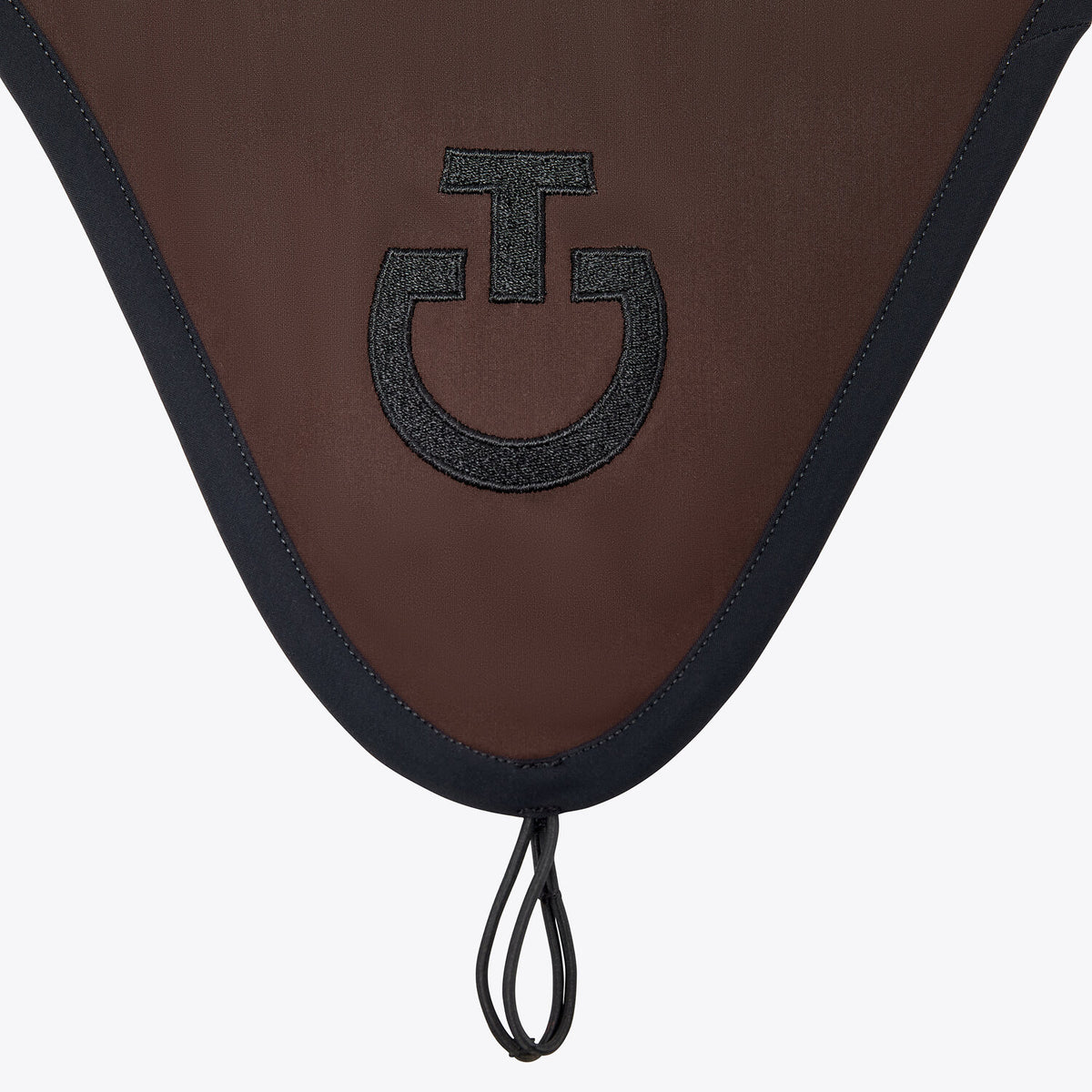 Cavalleria Toscana Ohrenhaube lang Dunkelbraun Seitenansicht