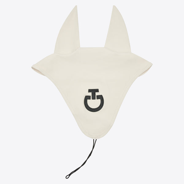 Cavalleria Toscana Ohrenhaube lang Leicht-Jersey Beige