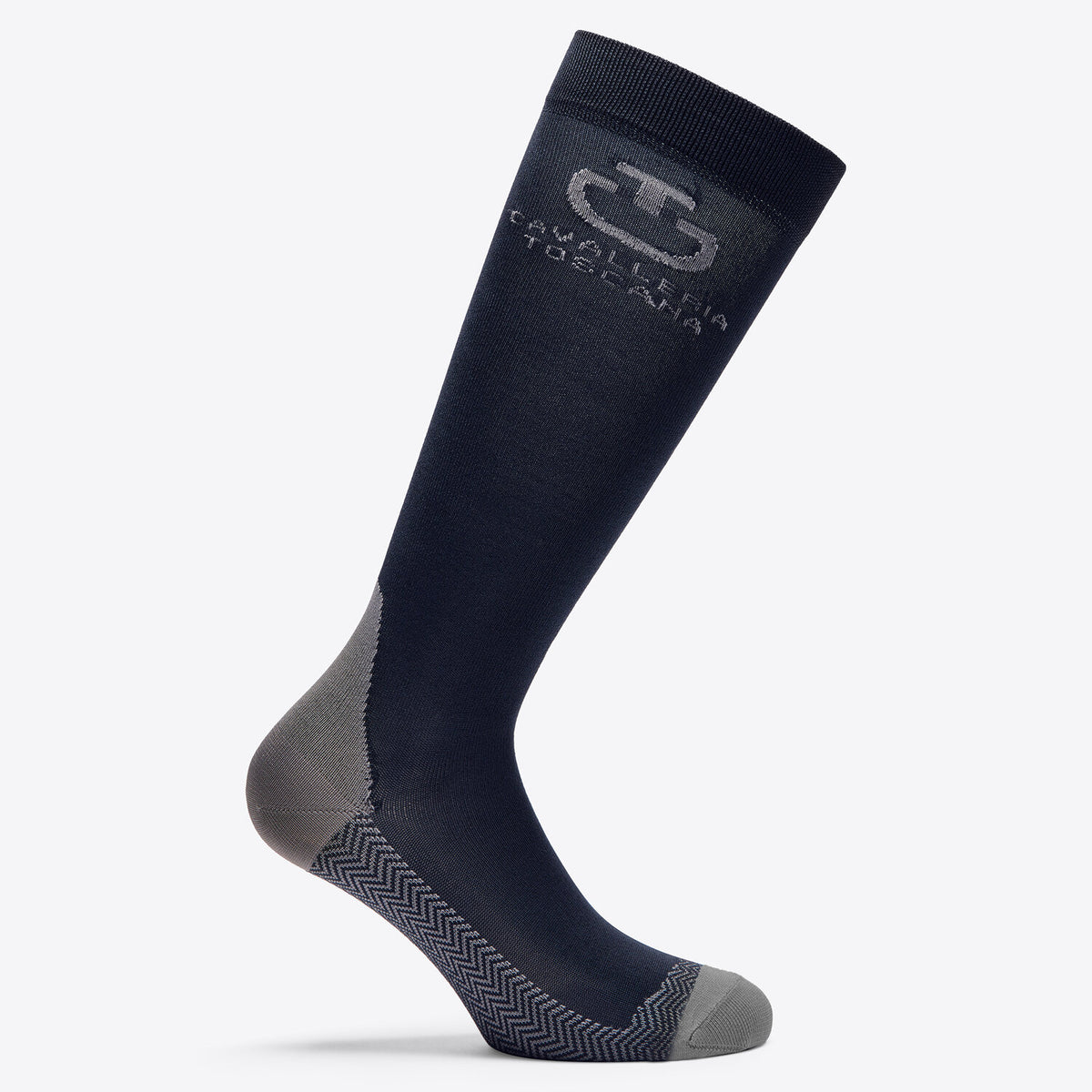 Cavalleria Toscana Reitsocken 3er-Pack Navy Schaft