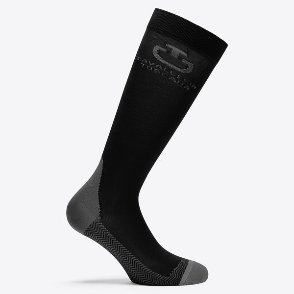 Cavalleria Toscana Reitsocken 3er-Pack Schwarz Detailansicht