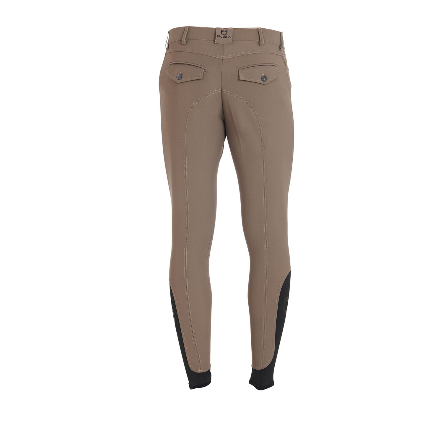 EQUESTRO Herren Slim Fit Reithose mit Grip | Walnut – Komfort & Performance