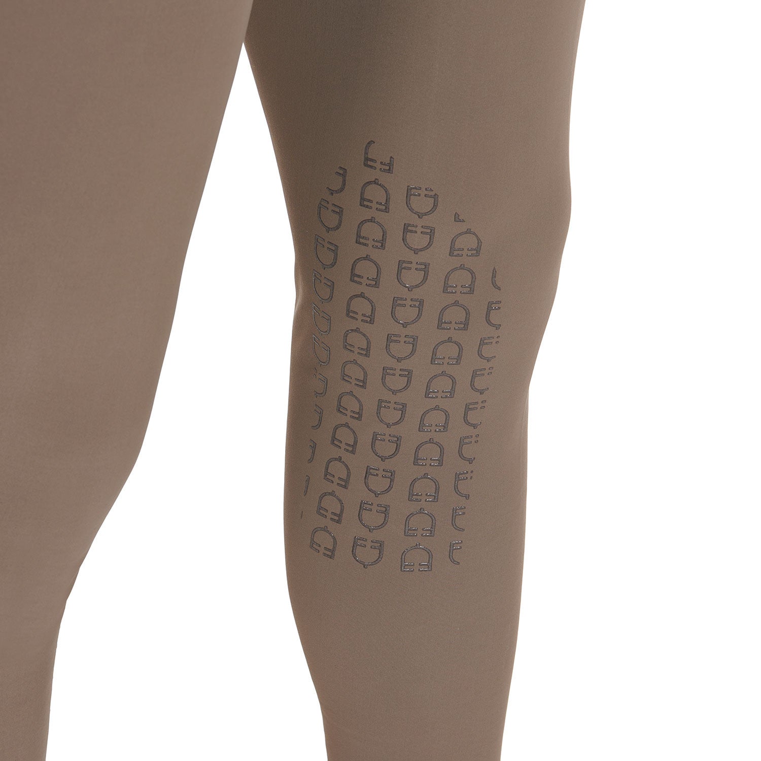 EQUESTRO Herren Slim Fit Reithose mit Grip | Walnut – Komfort & Performance