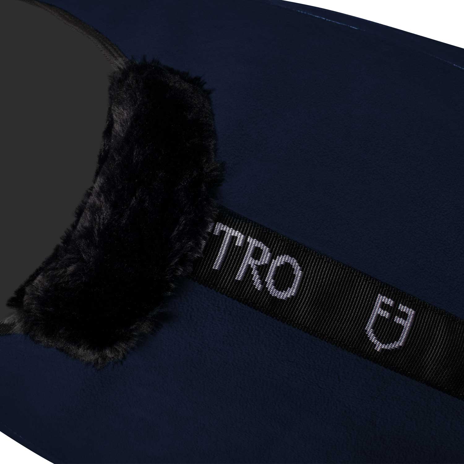 EQUESTRO Abschwitzdecke Navy | Fleece Rug
