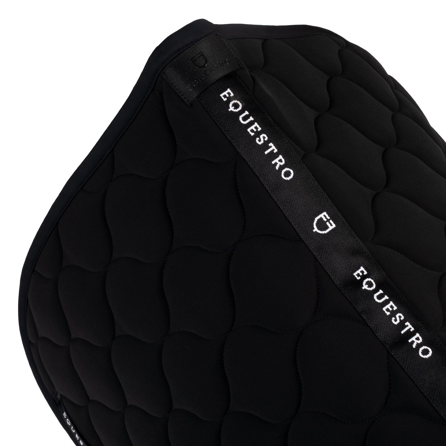 Rückansicht Schabracke – anatomische Form, schwarze Farbe