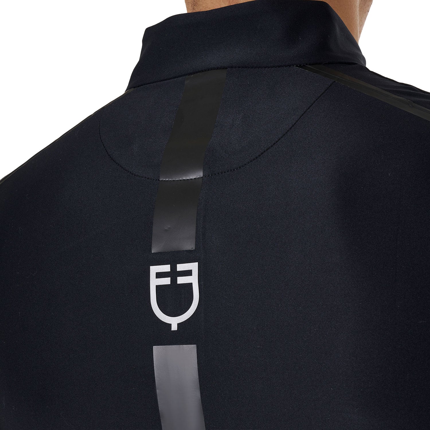 EQUESTRO Herren Slim Fit Langarm Trainingspolo – Komfort trifft Performance