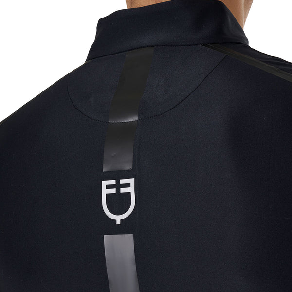 EQUESTRO Herren Slim Fit Langarm Trainingspolo – Komfort trifft Performance