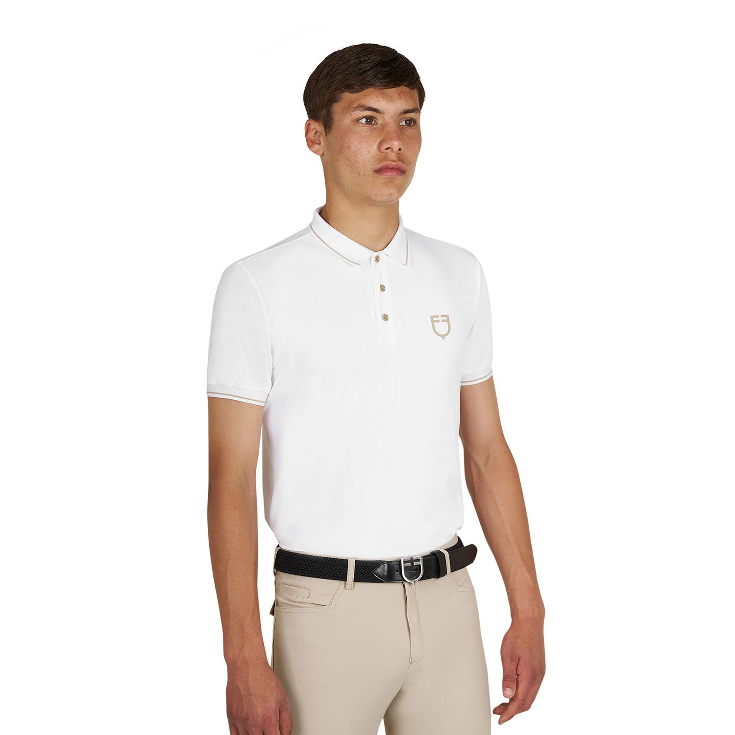 EQUESTRO-HERREN-TRAININGSPOLO-IN-WHITE-OXFORD