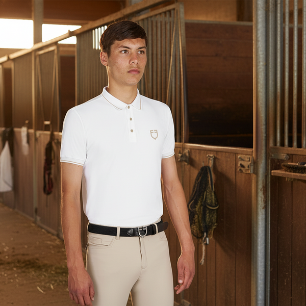 EQUESTRO-HERREN-TRAININGSPOLO-IN-WHITE-OXFORD