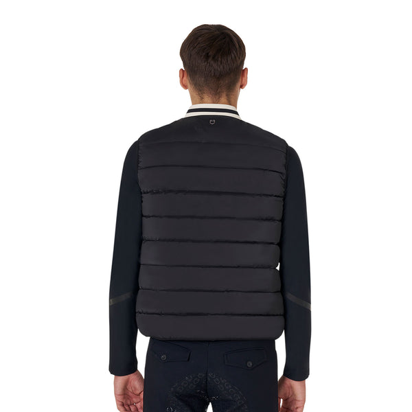 Equestro Herren Weste Schwarz – Atmungsaktive Funktionsweste für Reitsport & Freizeit