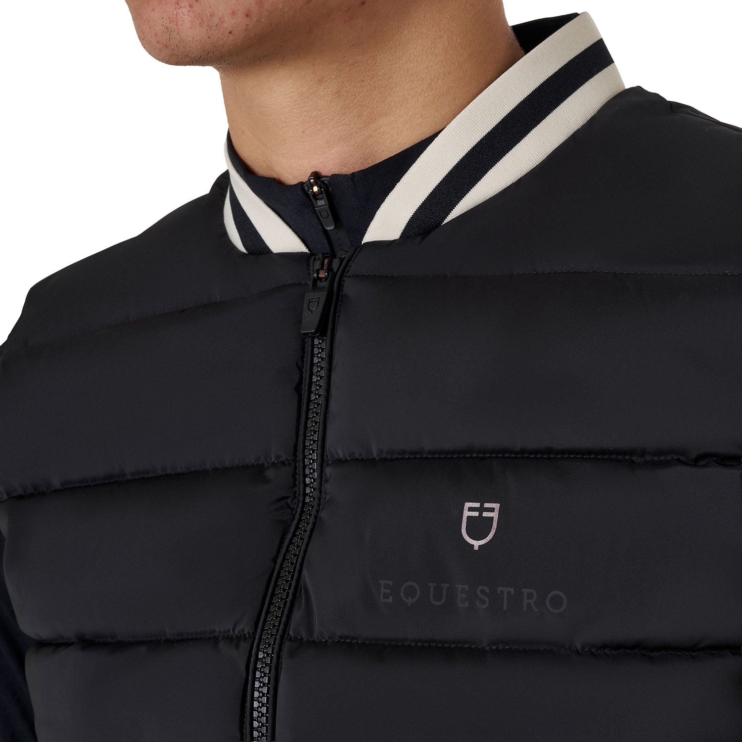 Equestro Herren Weste Schwarz – Atmungsaktive Funktionsweste für Reitsport & Freizeit