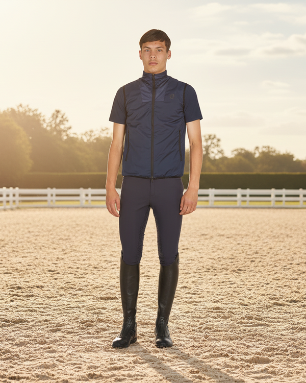 EQUESTRO | Herren-Faltbare Weste Navy