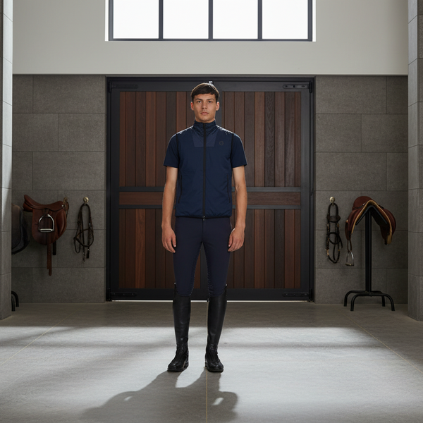 EQUESTRO | Herren-Faltbare Weste Navy