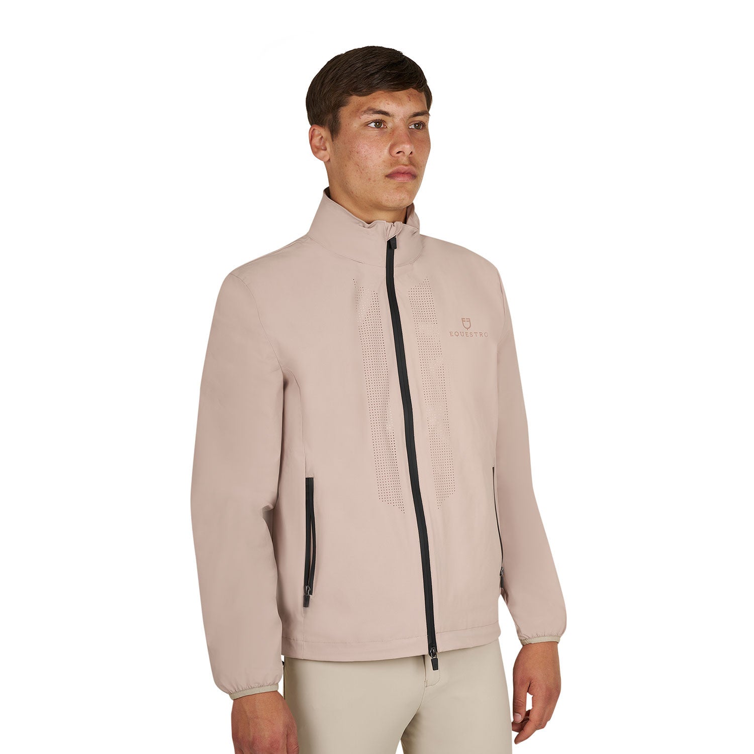 EQUESTRO | Herren Slim Fit Softshelljacke Oxford
