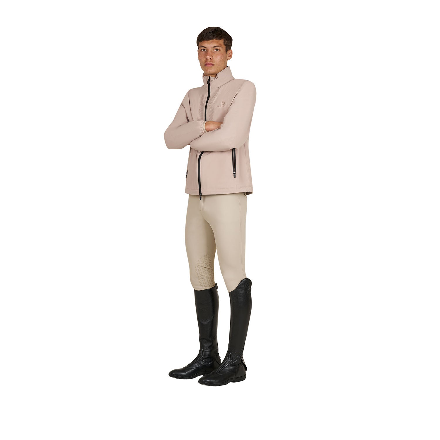 EQUESTRO | Herren Slim Fit Softshelljacke Oxford