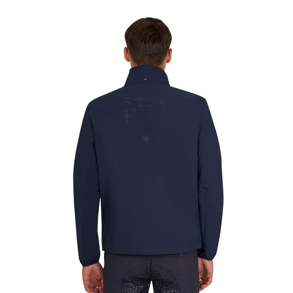 EQUESTRO | Herren Slim Fit Softshelljacke Navy
