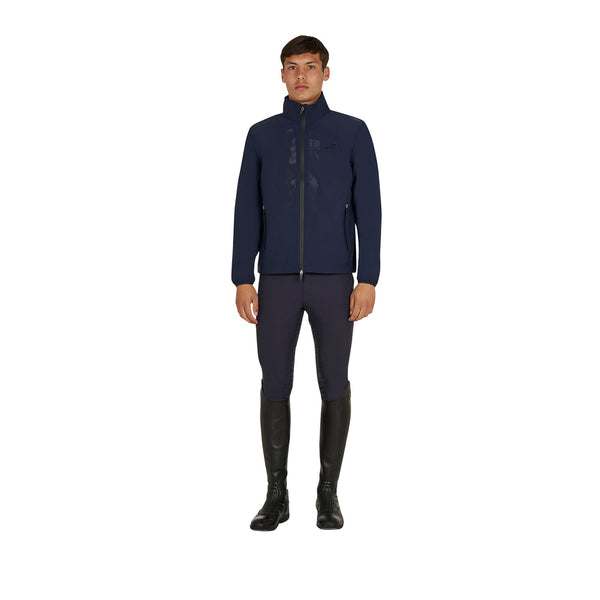 EQUESTRO | Herren Slim Fit Softshelljacke Navy