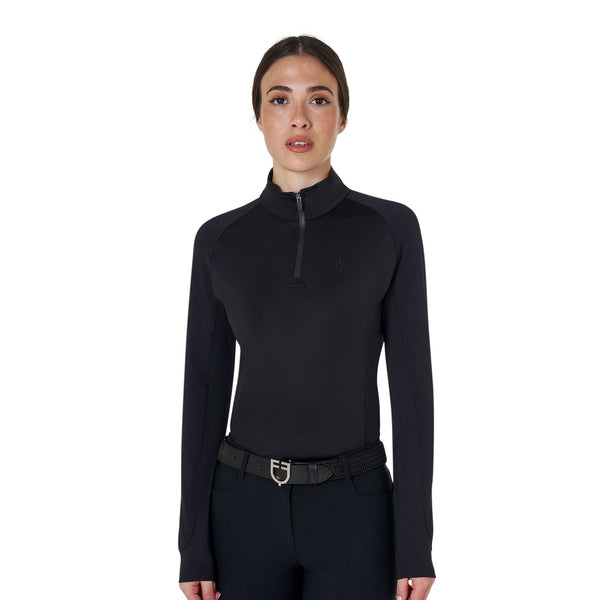 EQUESTRO Women's Slim Fit Long Sleeve Base Layer