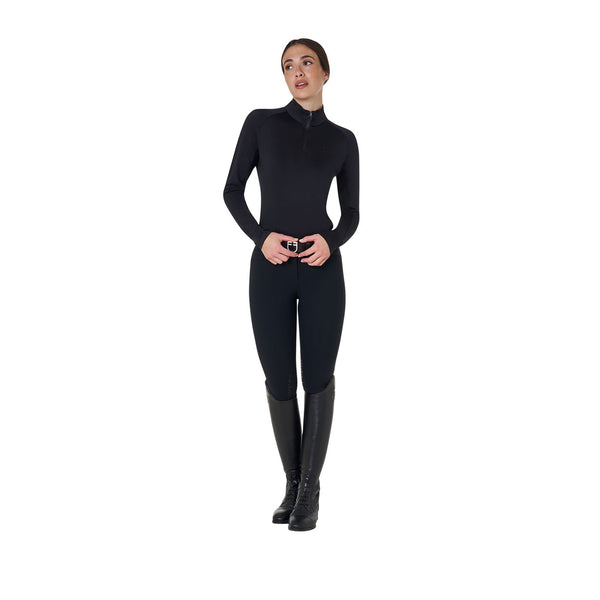 EQUESTRO Women's Slim Fit Long Sleeve Base Layer