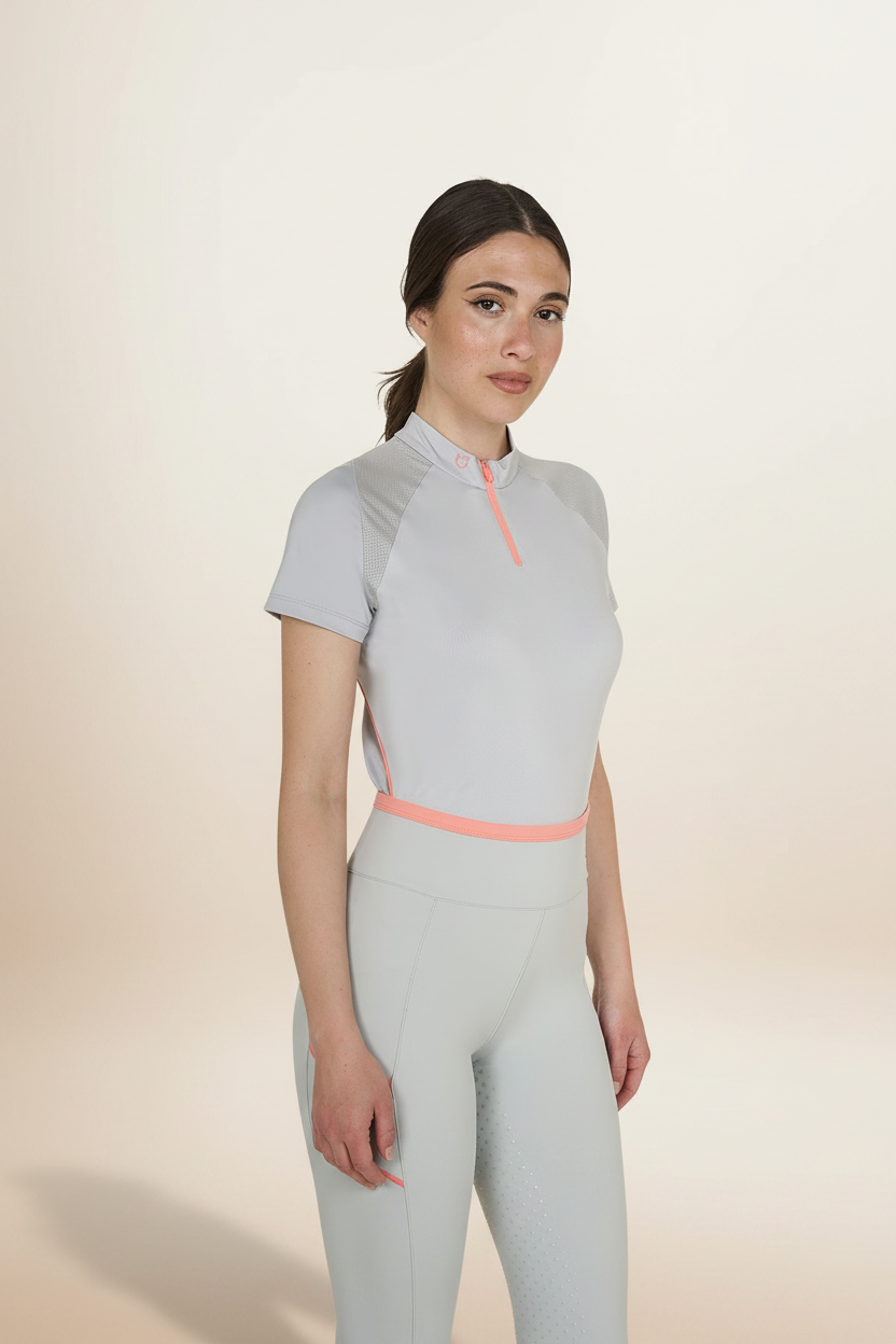 EQUESTRO | DAMEN SLIM-FIT TECHNISCHES TRAININGSPOLO