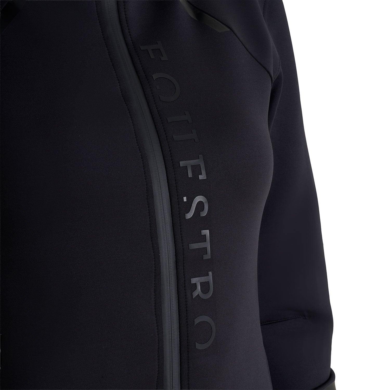 EQUESTRO Damen Tech Sweatshirt mit Reißverschluss – Schwarz