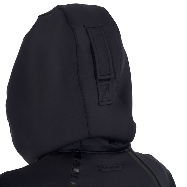 EQUESTRO Damen Tech Sweatshirt mit Reißverschluss – Schwarz