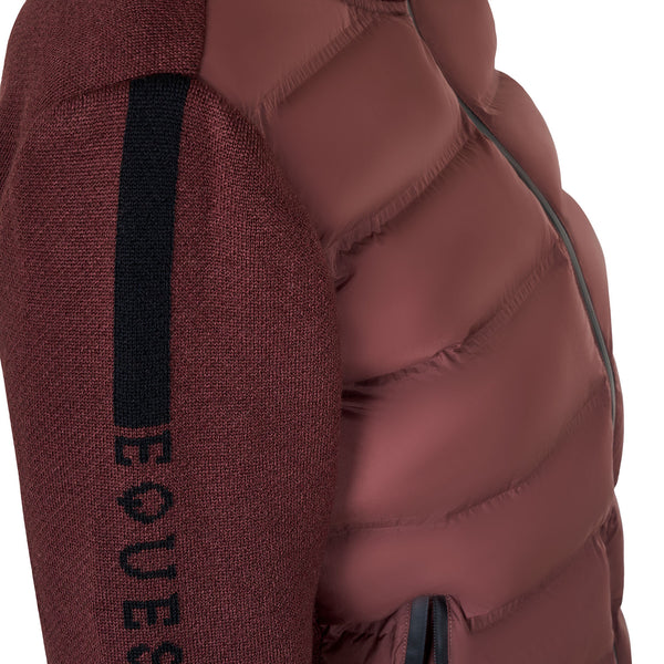 EQUESTRO Damenjacke aus Nylon und Strick – Eleganz trifft Funktionalität