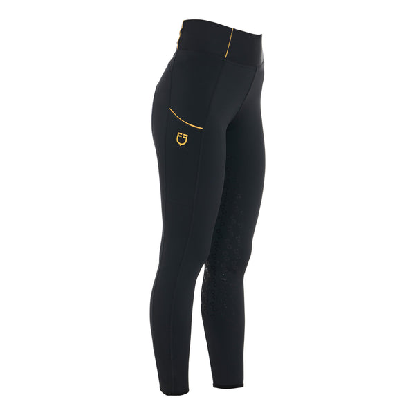 EQUESTRO Damen Fleece-Leggings – Warm, funktional & stylisch für Reitsport und Freizeit