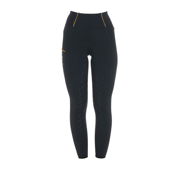EQUESTRO Damen Fleece-Leggings – Warm, funktional & stylisch für Reitsport und Freizeit
